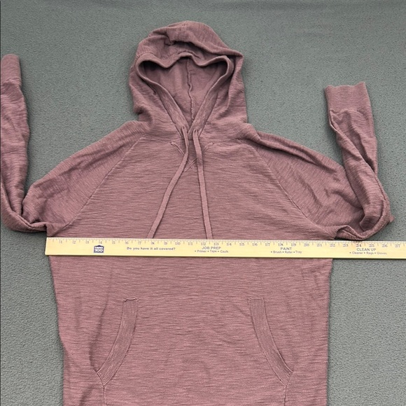 Alesbury Hooded Shirt | Purple Hoodie | 100% Cotton | Men's Medium - Picture 7 of 10